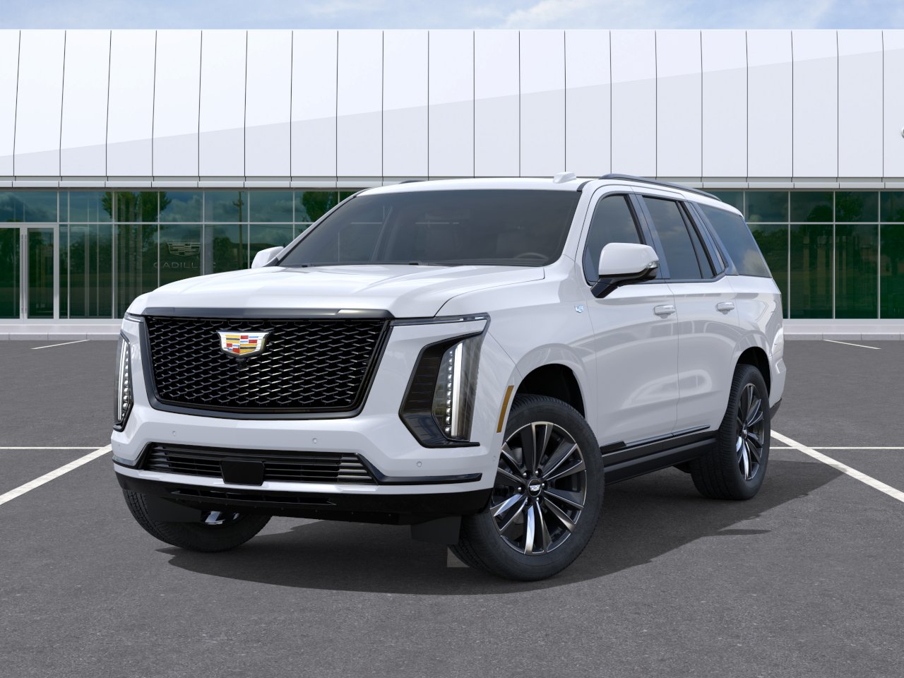 New 2026 Vibrant White Tricoat Cadillac Sport image 51