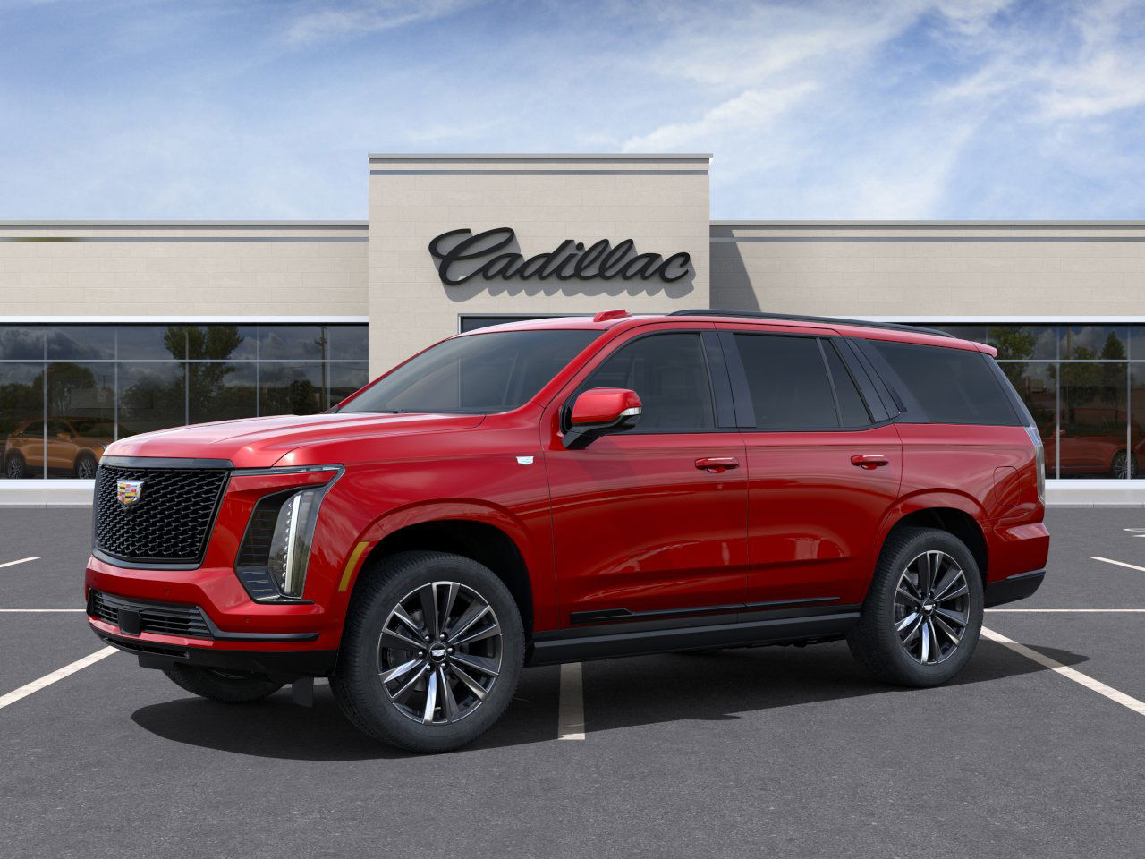 New 2025 Radiant Red Tintcoat Cadillac Sport image 2