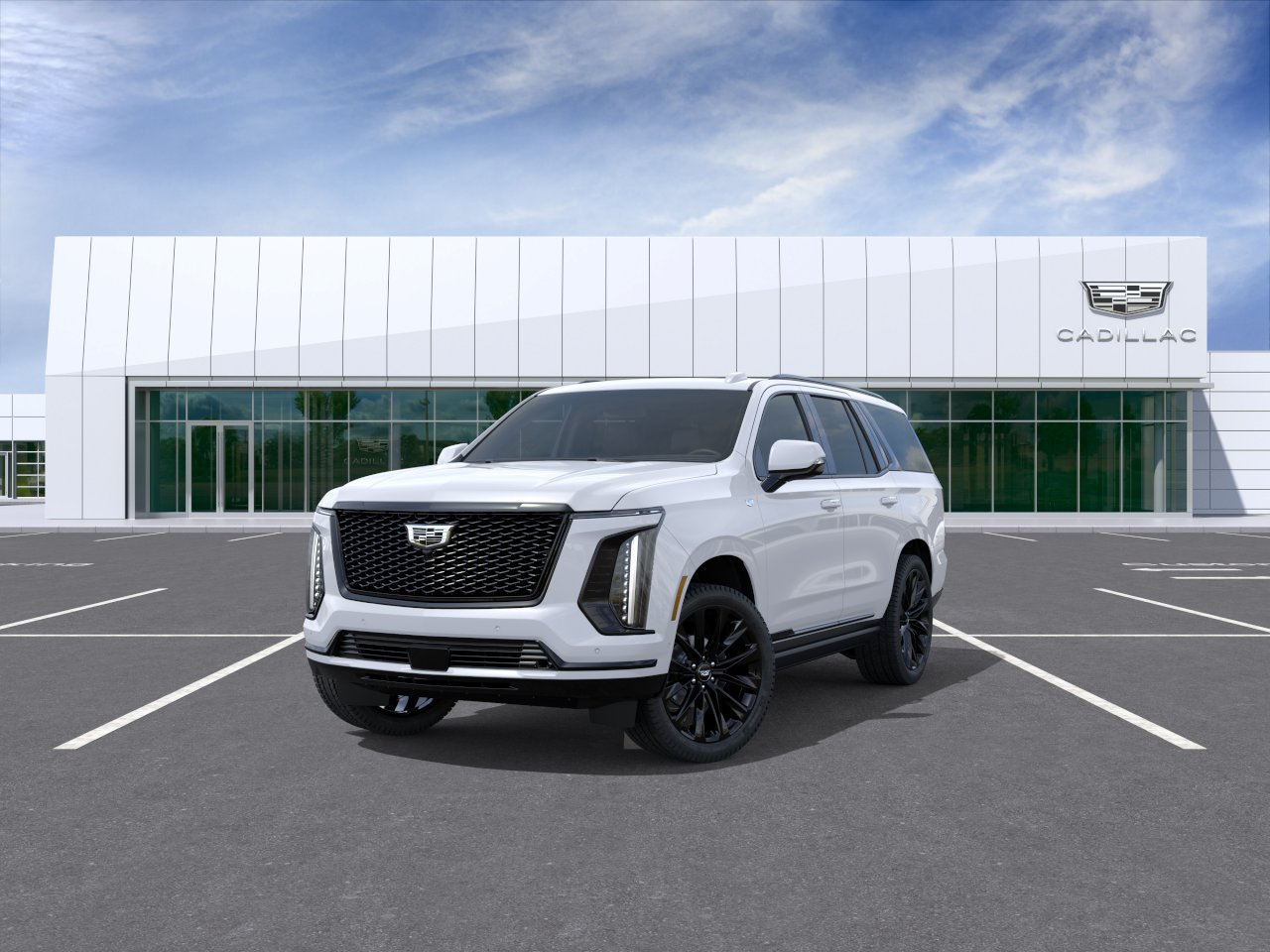 New 2026 Vibrant White Tricoat Cadillac Platinum Sport image 32