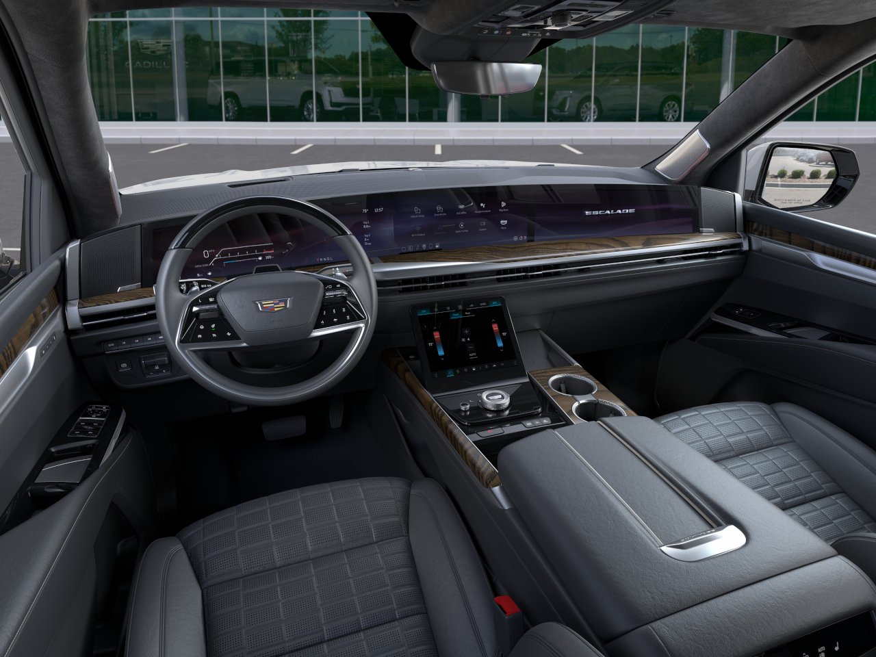 New 2026 Vibrant White Tricoat Cadillac Platinum Sport image 39