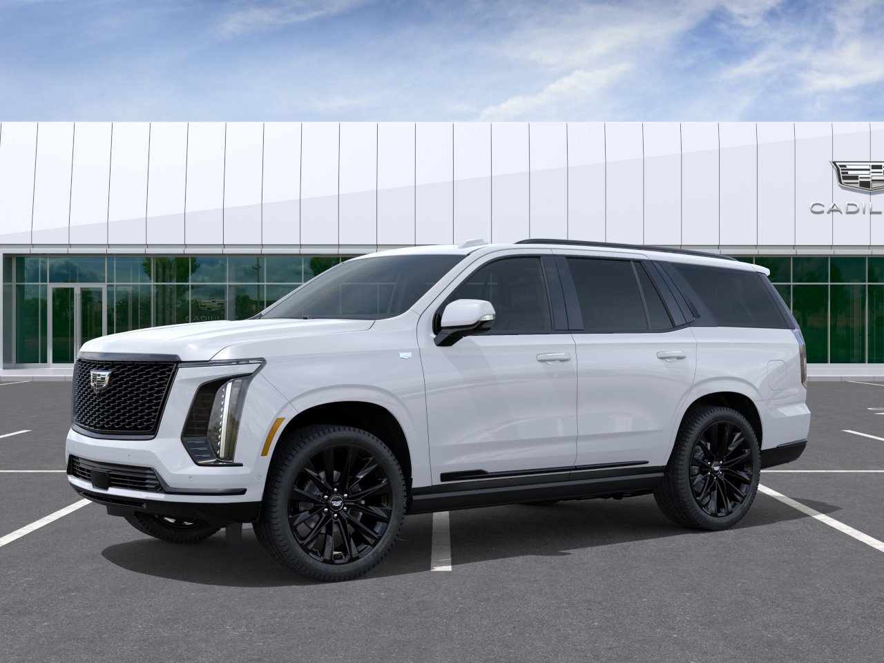 New 2026 Vibrant White Tricoat Cadillac Platinum Sport image 26