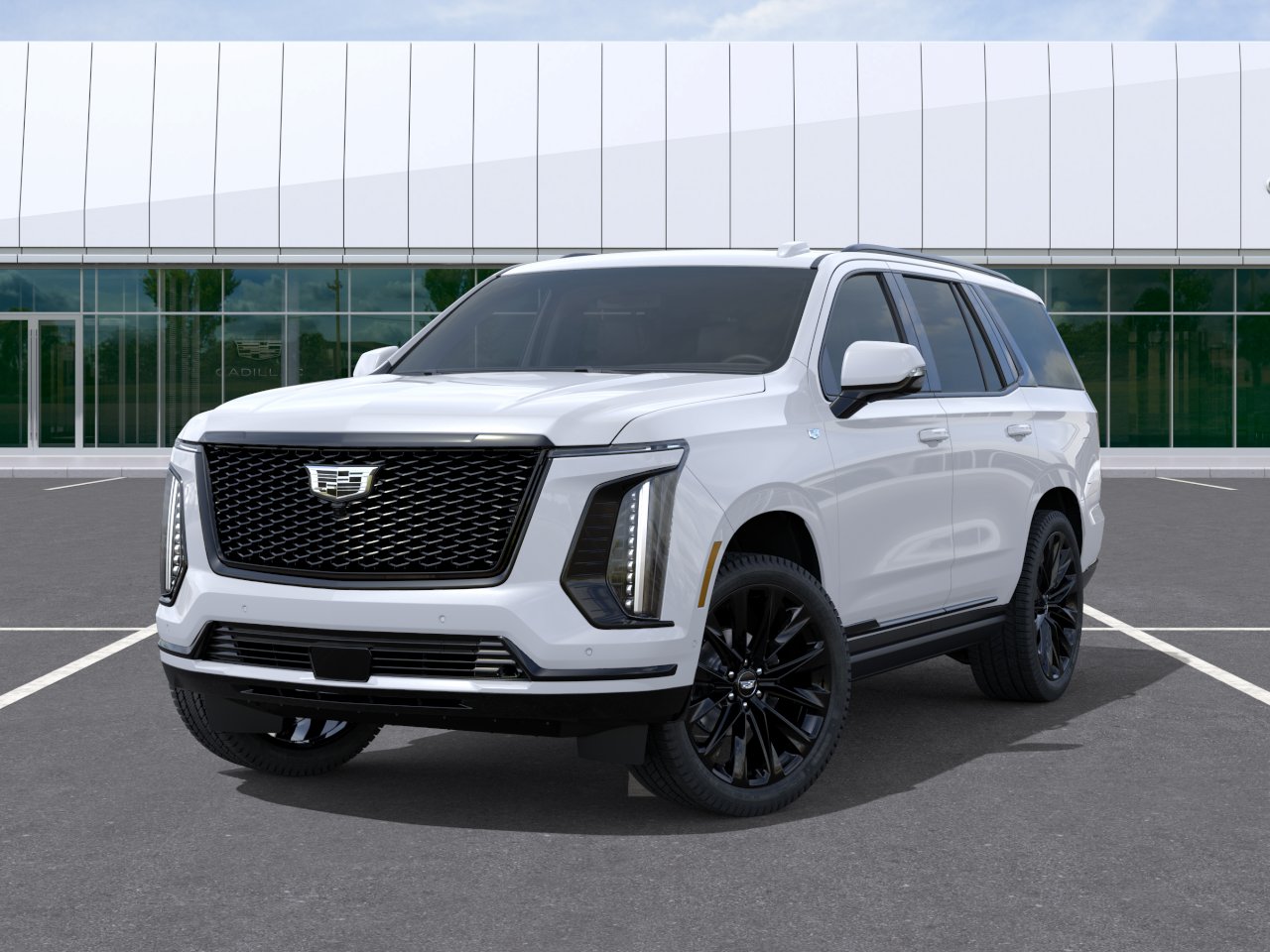 New 2026 Vibrant White Tricoat Cadillac Platinum Sport image 30