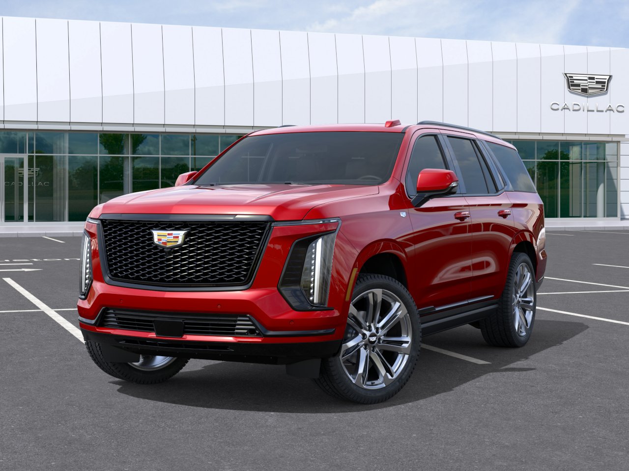 New 2026 Radiant Red Tintcoat Cadillac Platinum Sport image 54