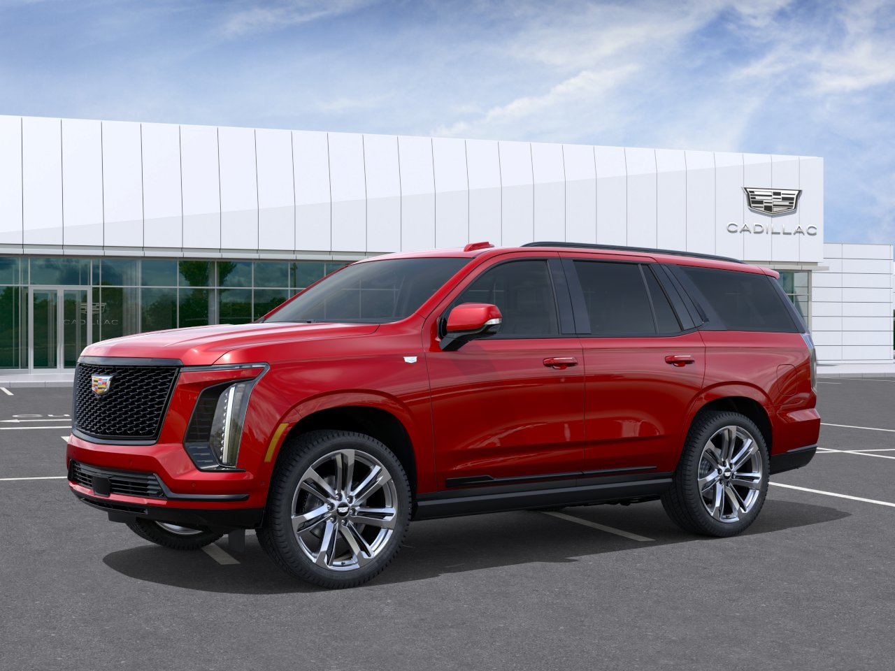 New 2026 Radiant Red Tintcoat Cadillac Platinum Sport image 50