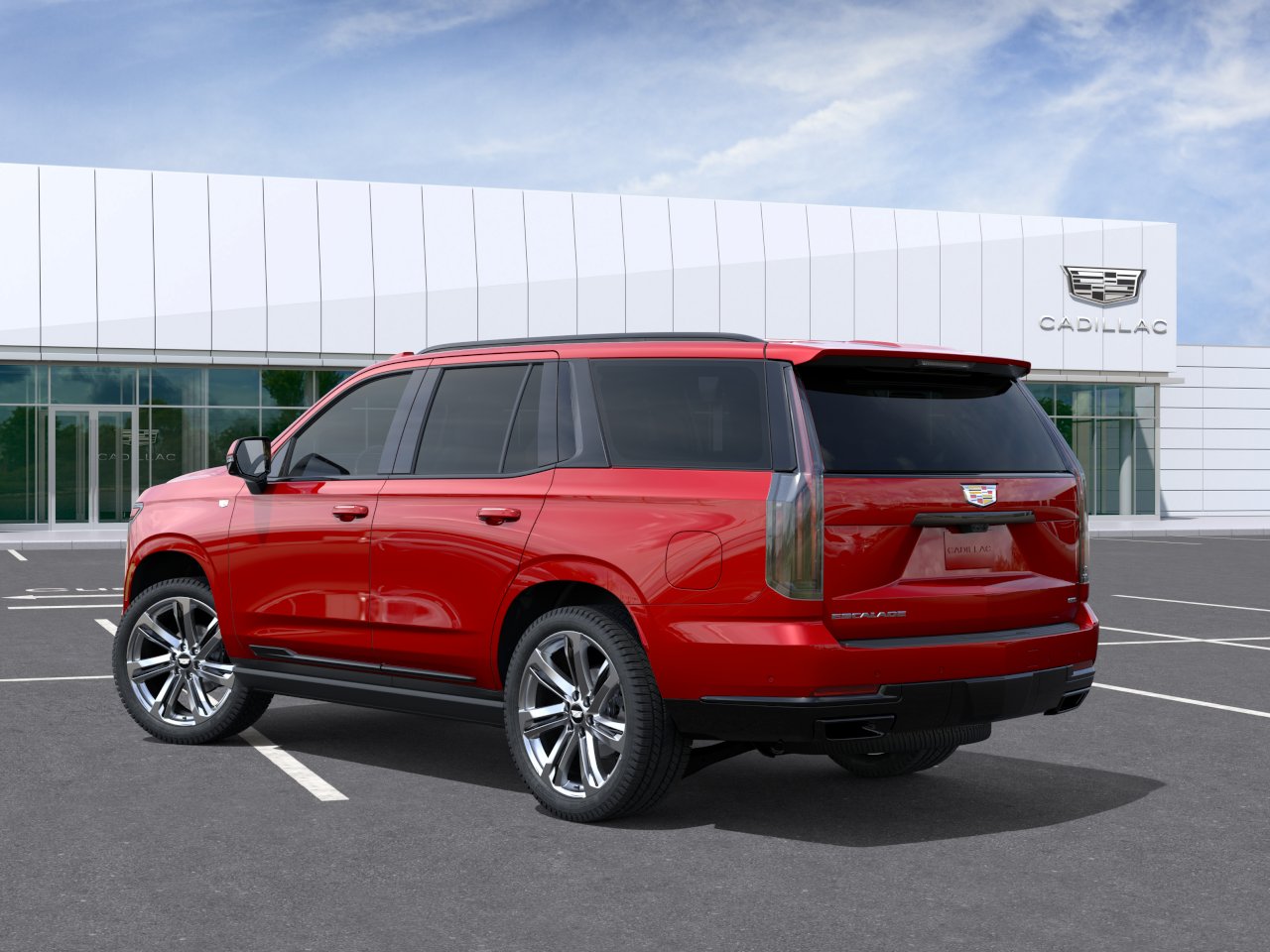 New 2026 Radiant Red Tintcoat Cadillac Platinum Sport image 51