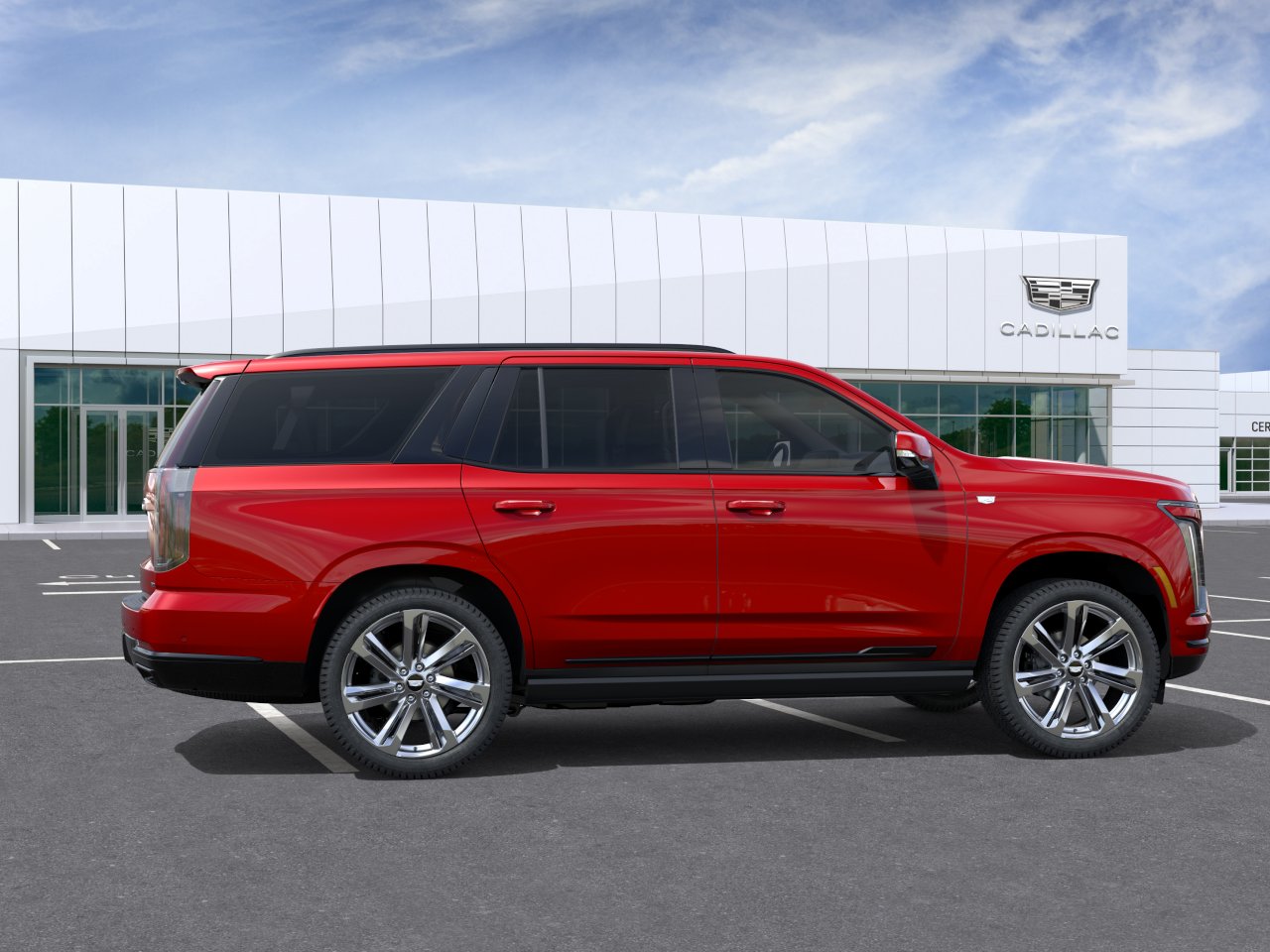 New 2026 Radiant Red Tintcoat Cadillac Platinum Sport image 53