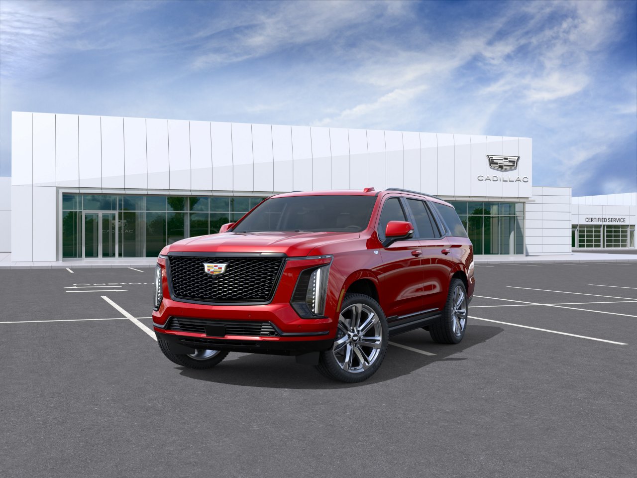 New 2026 Radiant Red Tintcoat Cadillac Platinum Sport image 56