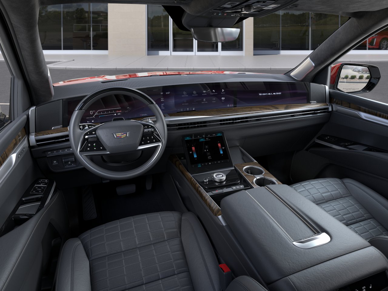 New 2027 Radiant Red Tintcoat Cadillac Platinum Sport image 39