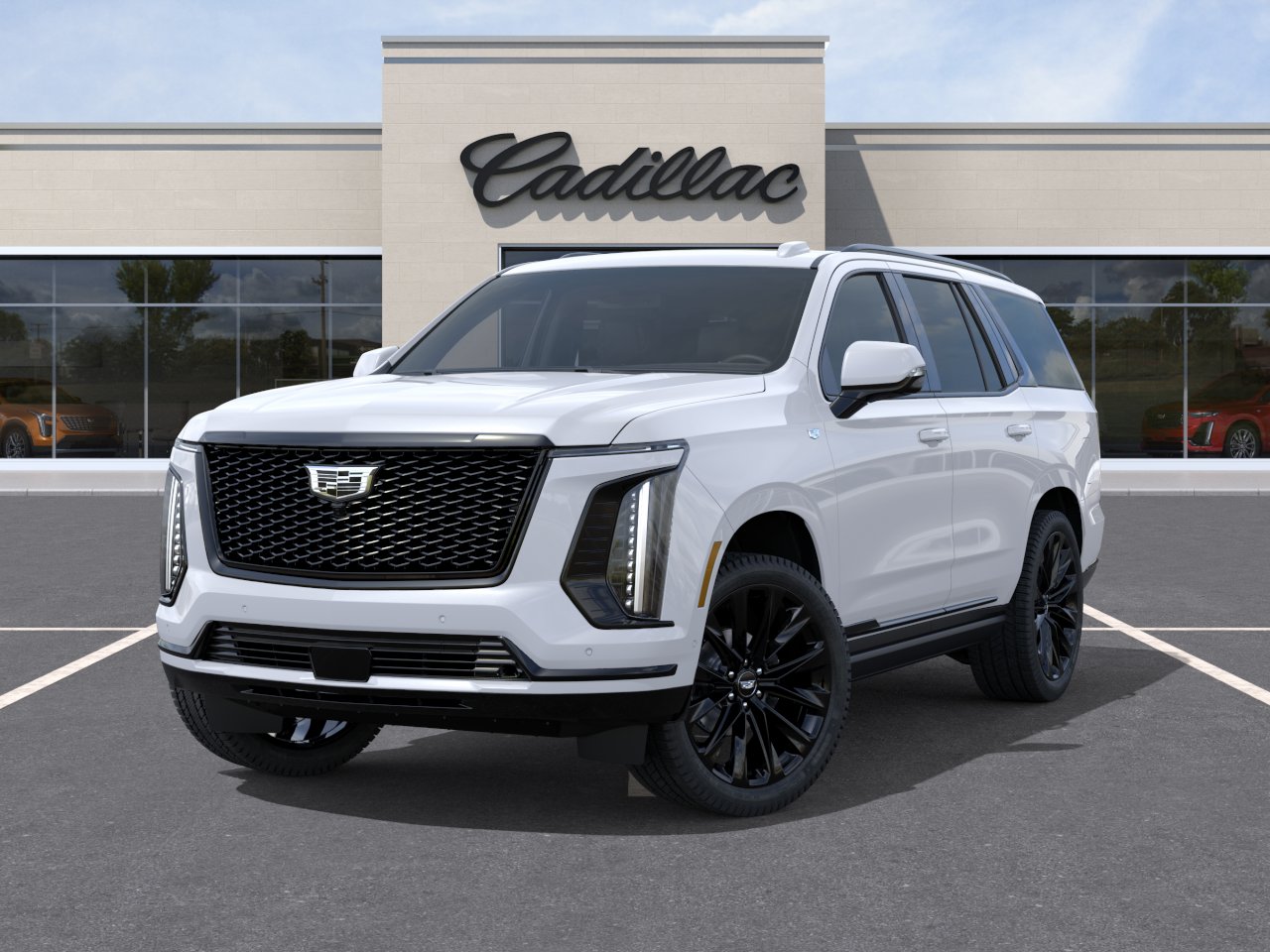 New 2026 Vibrant White Tricoat Cadillac Platinum Sport image 6