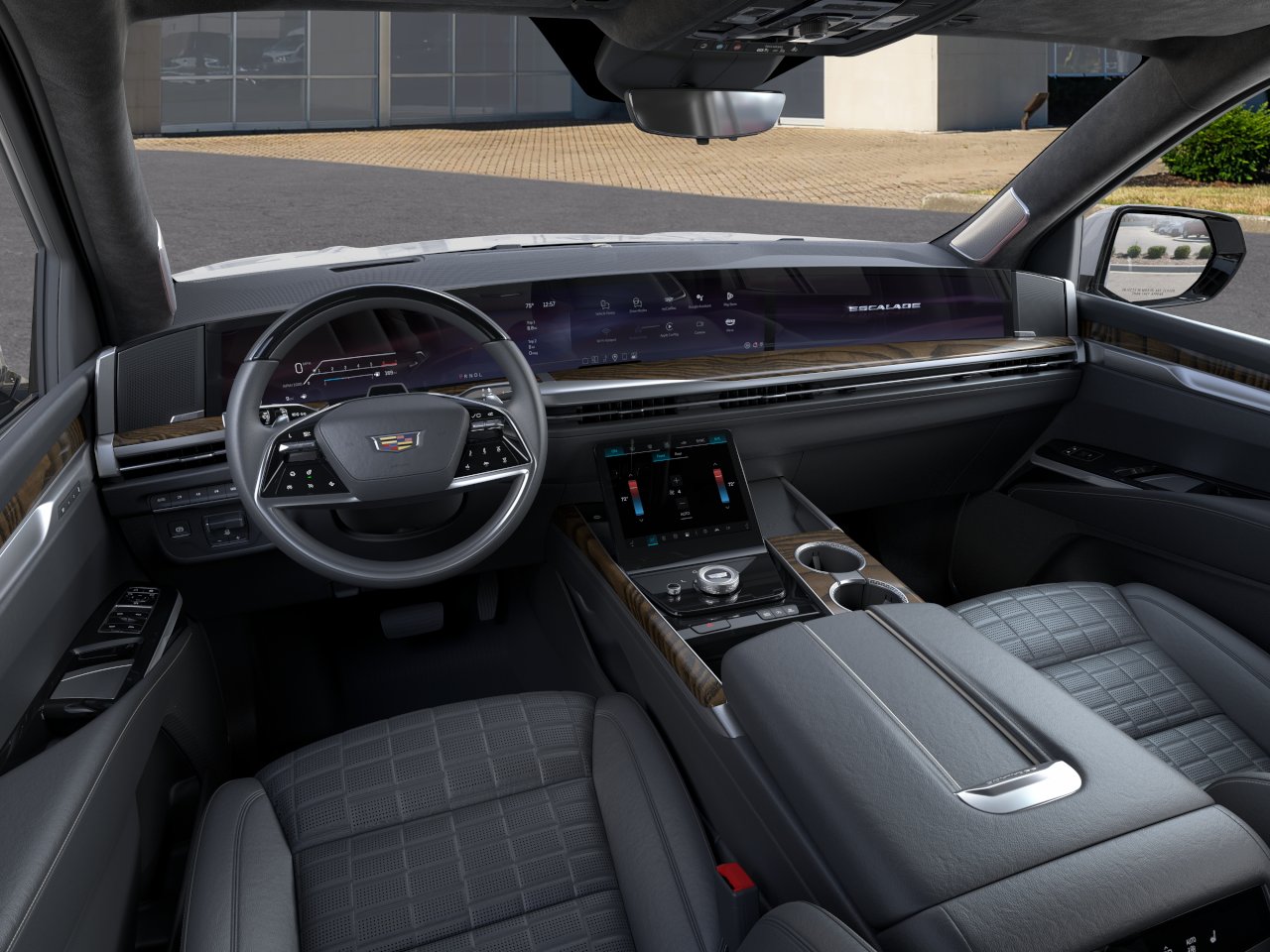 New 2026 Vibrant White Tricoat Cadillac Platinum Sport image 39
