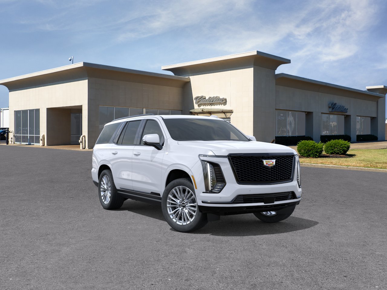 New 2026 Vibrant White Tricoat Cadillac Platinum Sport image 25