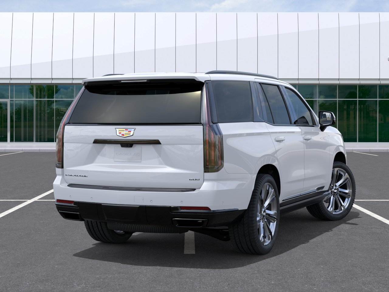 New 2026 Vibrant White Tricoat Cadillac Platinum Sport image 4