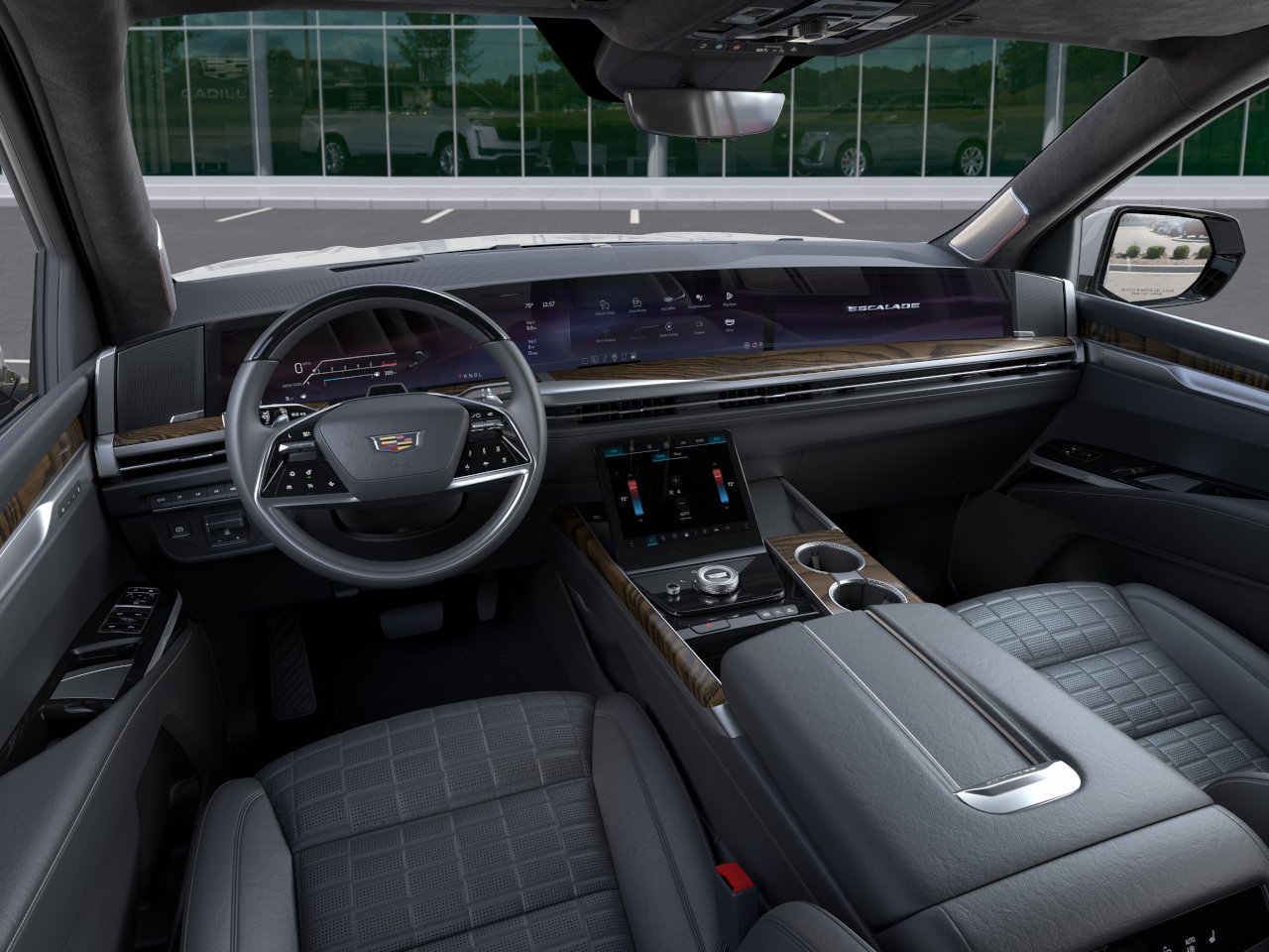 New 2026 Vibrant White Tricoat Cadillac Platinum Sport image 15
