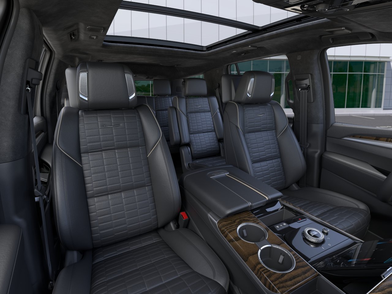 New 2026 Vibrant White Tricoat Cadillac Platinum Sport image 16