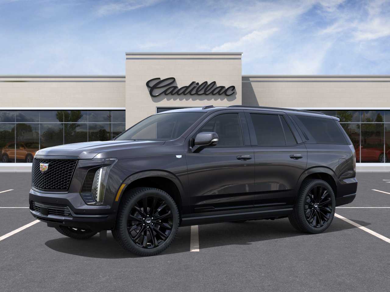 New 2026 Galactic Gray Metallic Cadillac Platinum Sport image 2