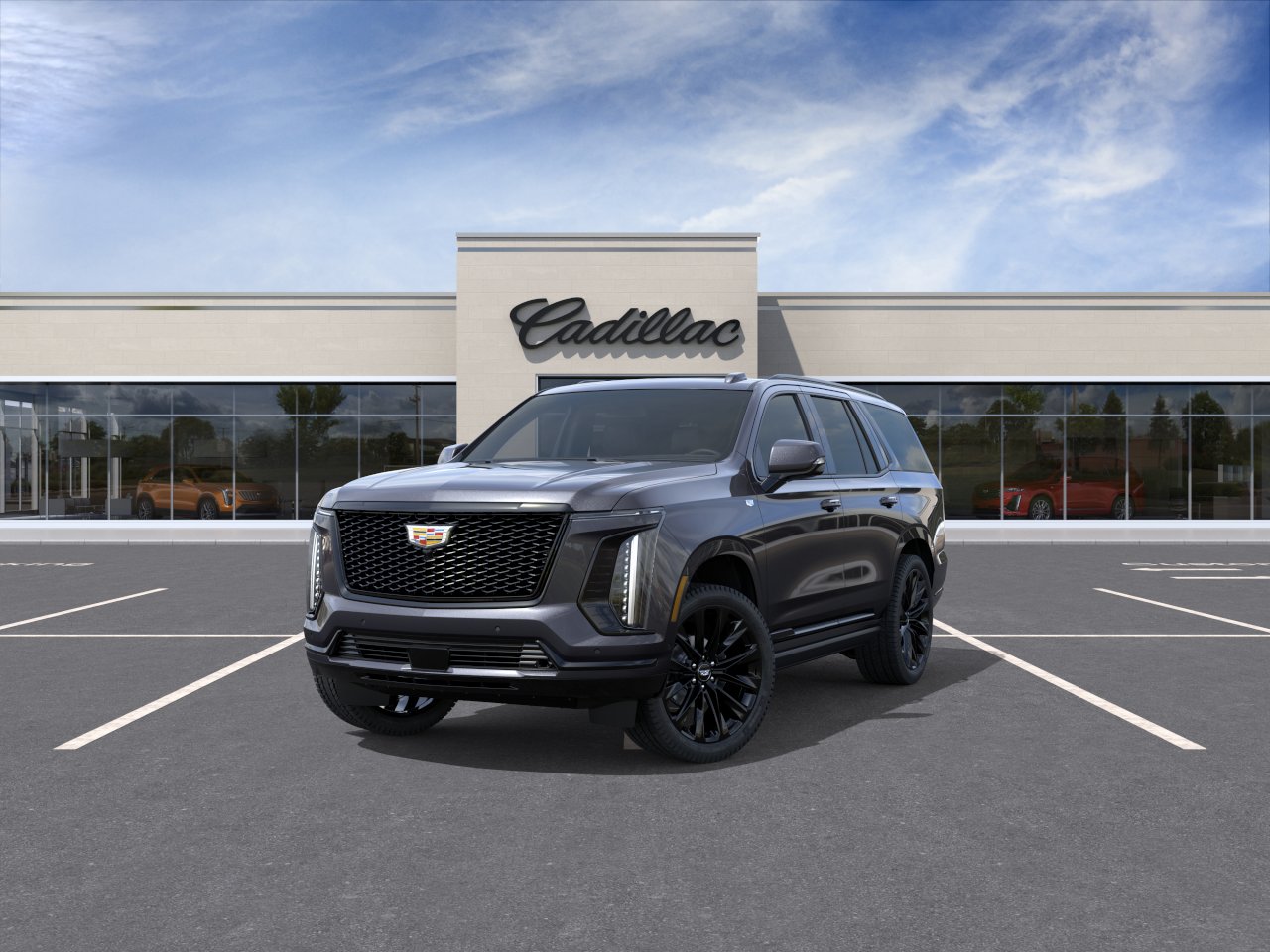New 2026 Galactic Gray Metallic Cadillac Platinum Sport image 8