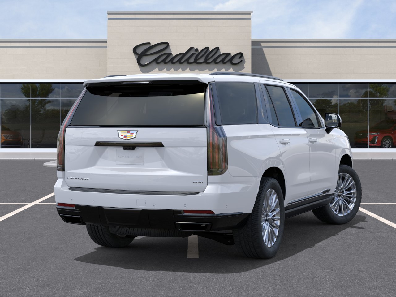 New 2026 Vibrant White Tricoat Cadillac Platinum Sport image 9