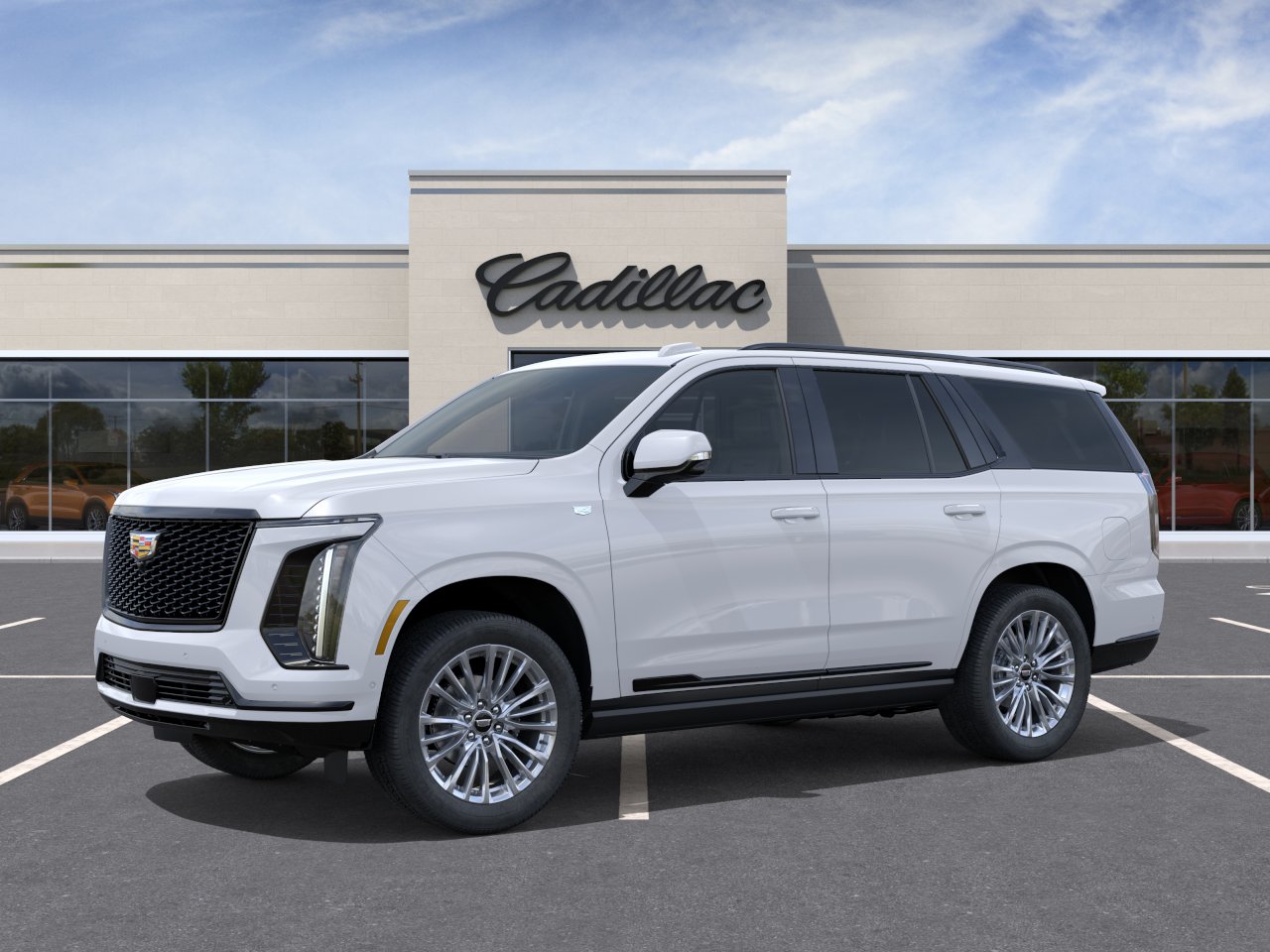 New 2026 Vibrant White Tricoat Cadillac Platinum Sport image 7