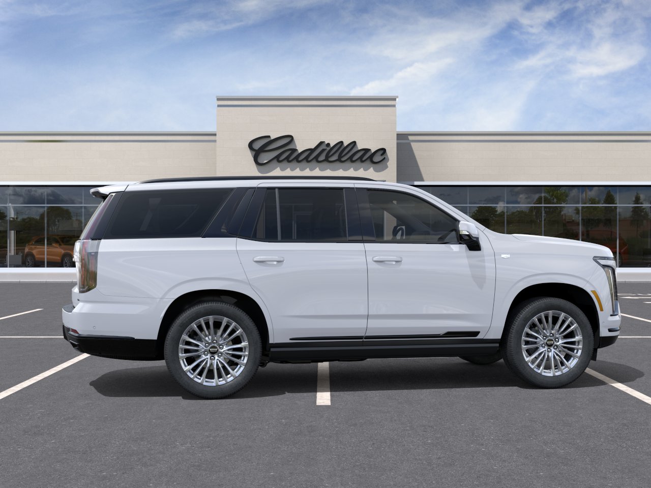 New 2026 Vibrant White Tricoat Cadillac Platinum Sport image 10