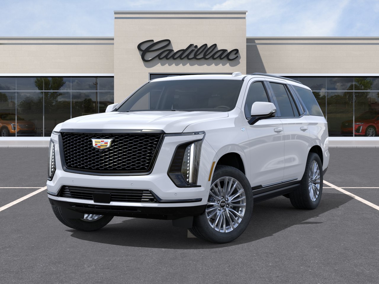 New 2026 Vibrant White Tricoat Cadillac Platinum Sport image 11