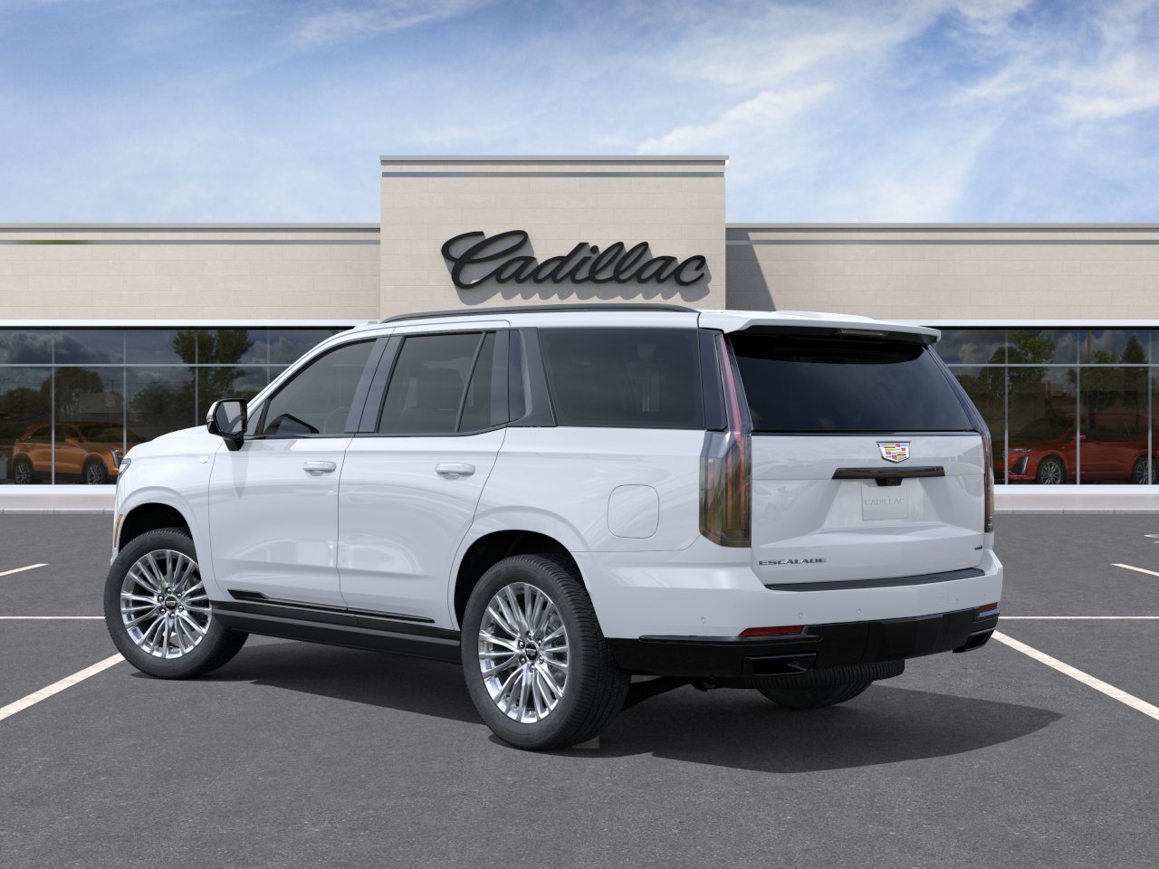 New 2026 Vibrant White Tricoat Cadillac Platinum Sport image 8