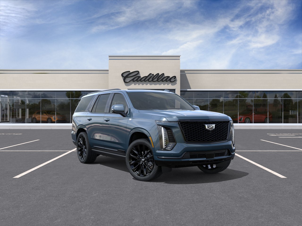 New 2026 Deep Sea Metallic Cadillac Platinum Sport image 25