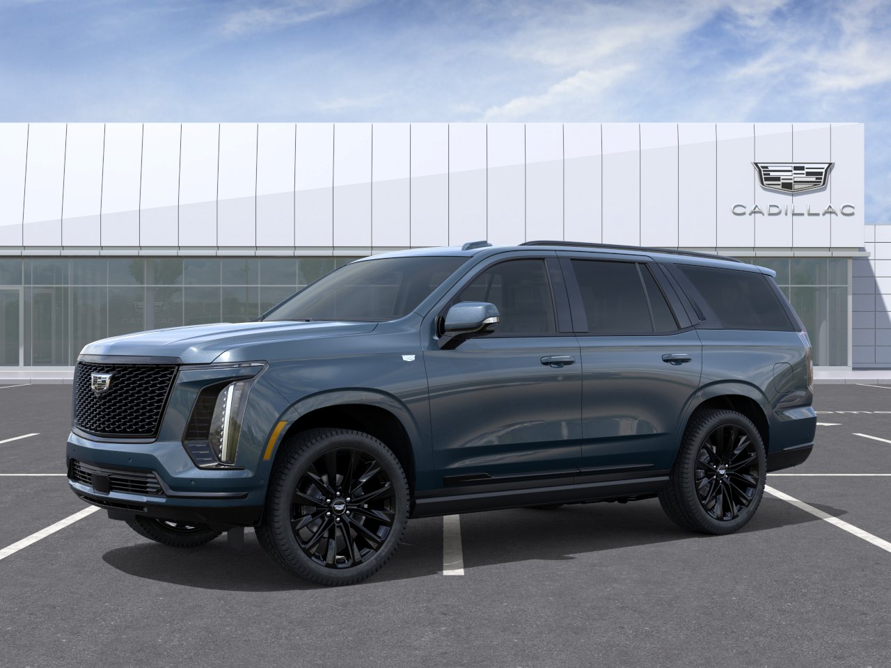 New 2026 Deep Sea Metallic Cadillac Platinum Sport image 2