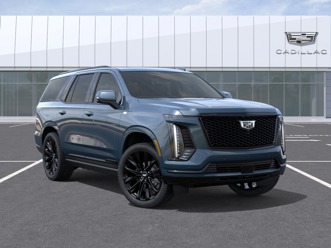 New 2026 Deep Sea Metallic Cadillac Platinum Sport image 7