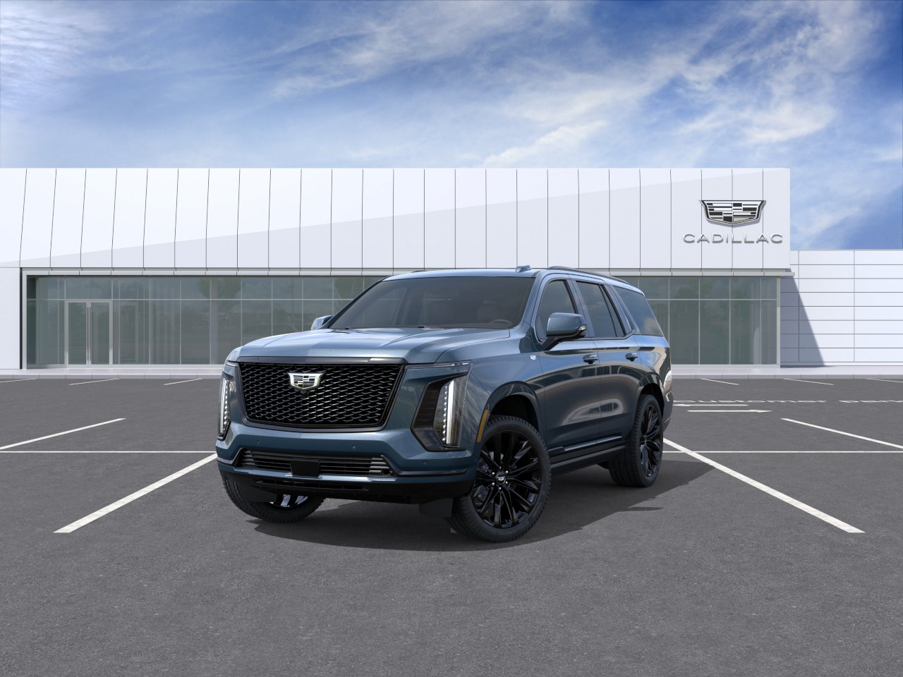 New 2026 Deep Sea Metallic Cadillac Platinum Sport image 8