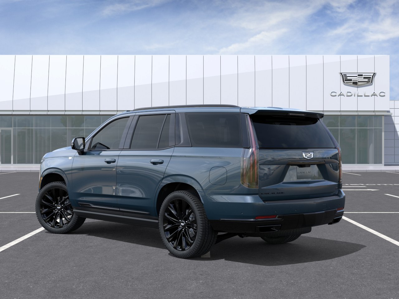 New 2026 Deep Sea Metallic Cadillac Platinum Sport image 3