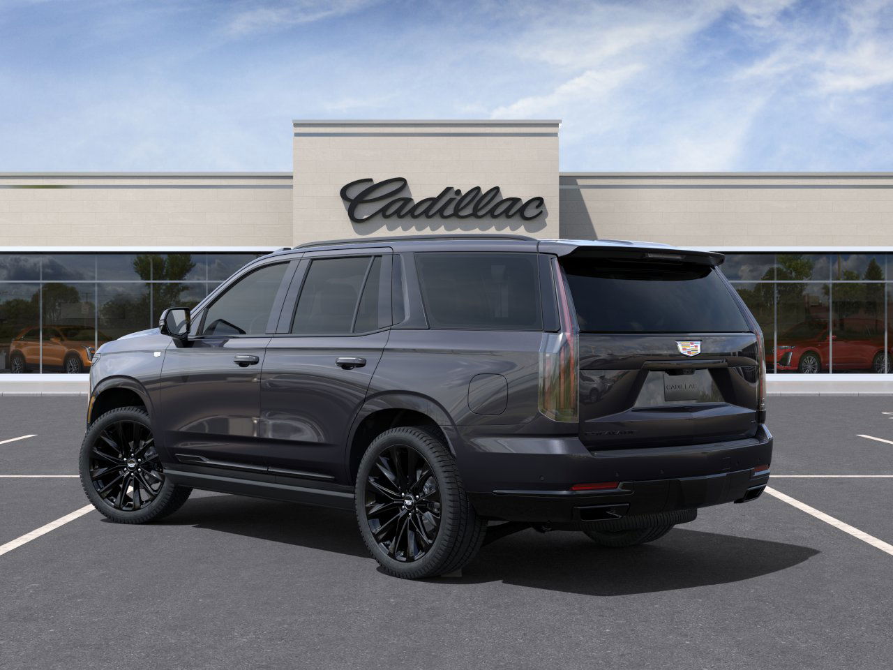 New 2025 Galactic Gray Metallic Cadillac Sport Platinum image 3