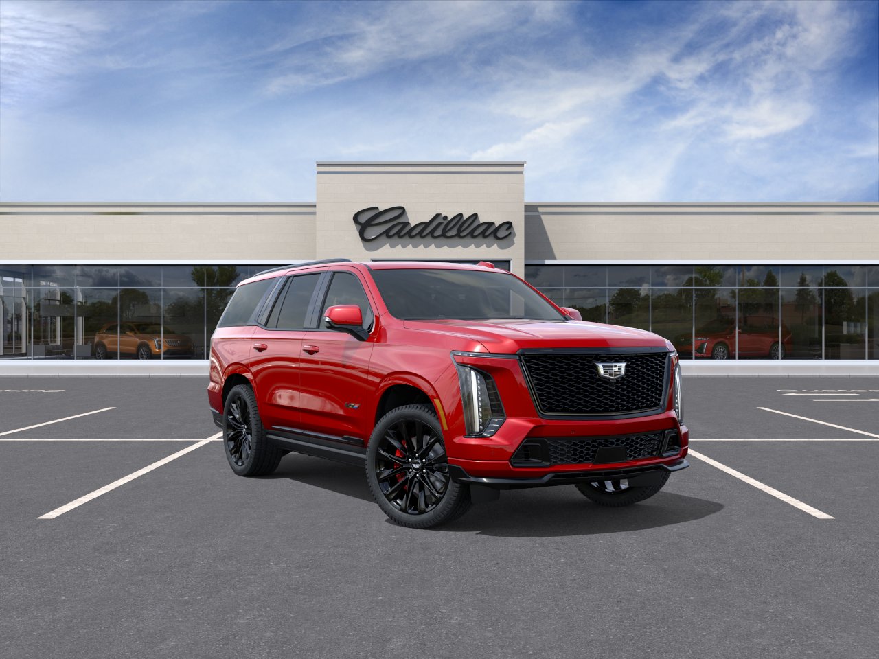 New 2026 Radiant Red Tintcoat Cadillac V-Series image 25