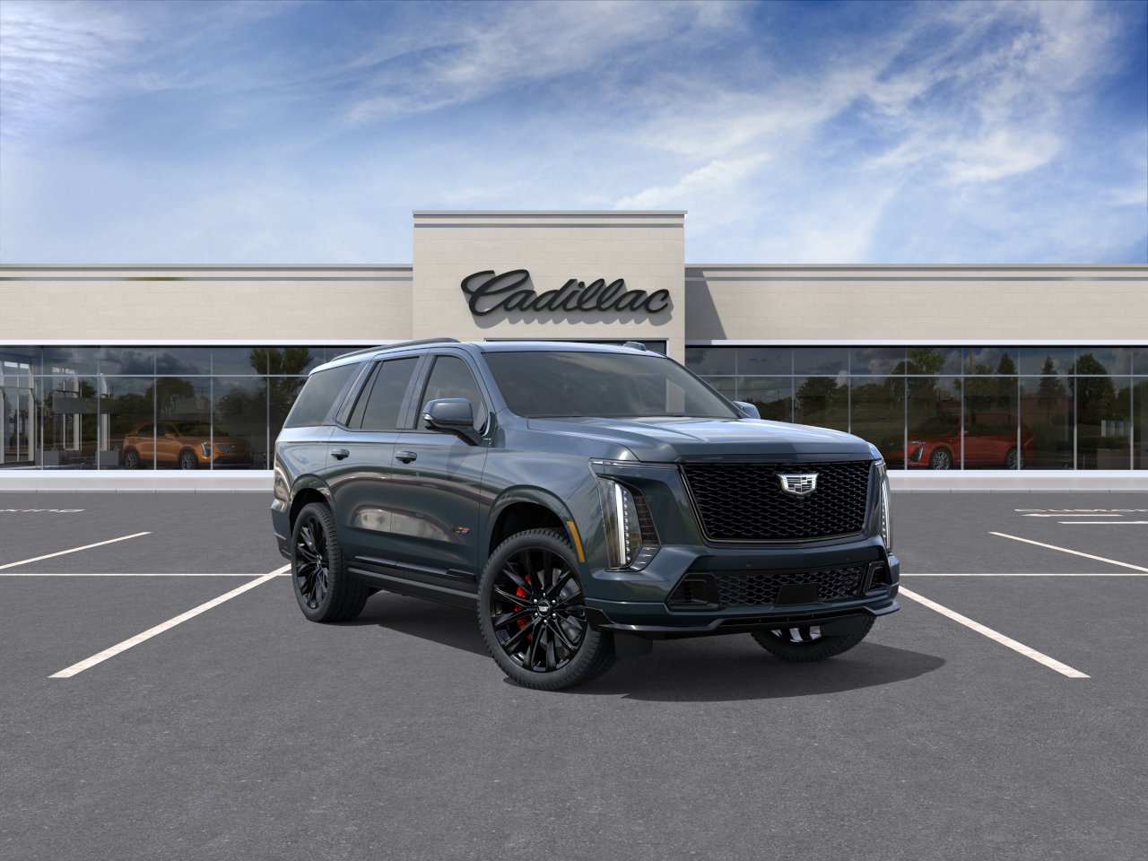 Aegean Stone 2026 Cadillac Escalade-V SUV / Crossover All-Wheel Drive 