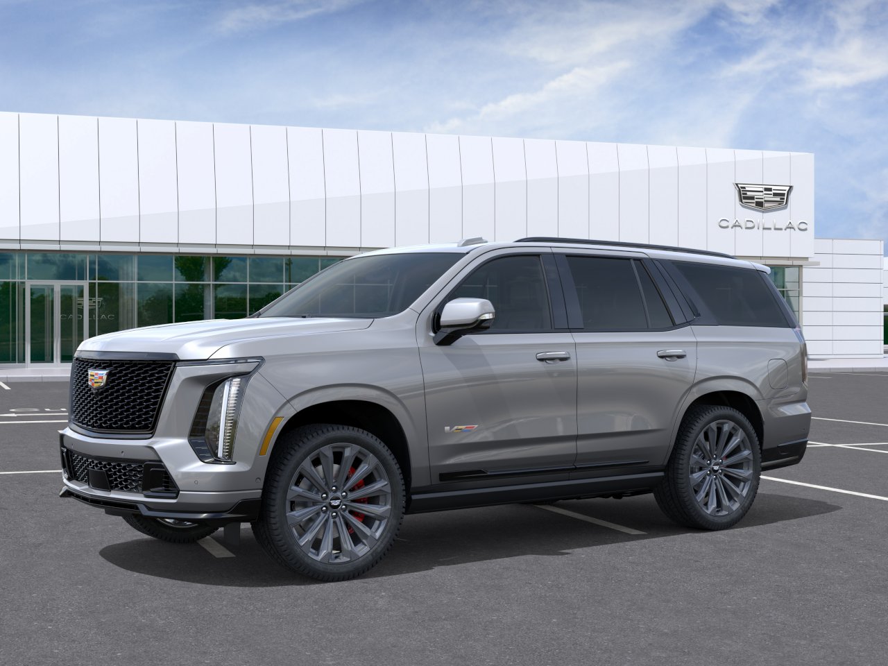 New 2027 Argent Silver Metallic Cadillac V-Series image 2