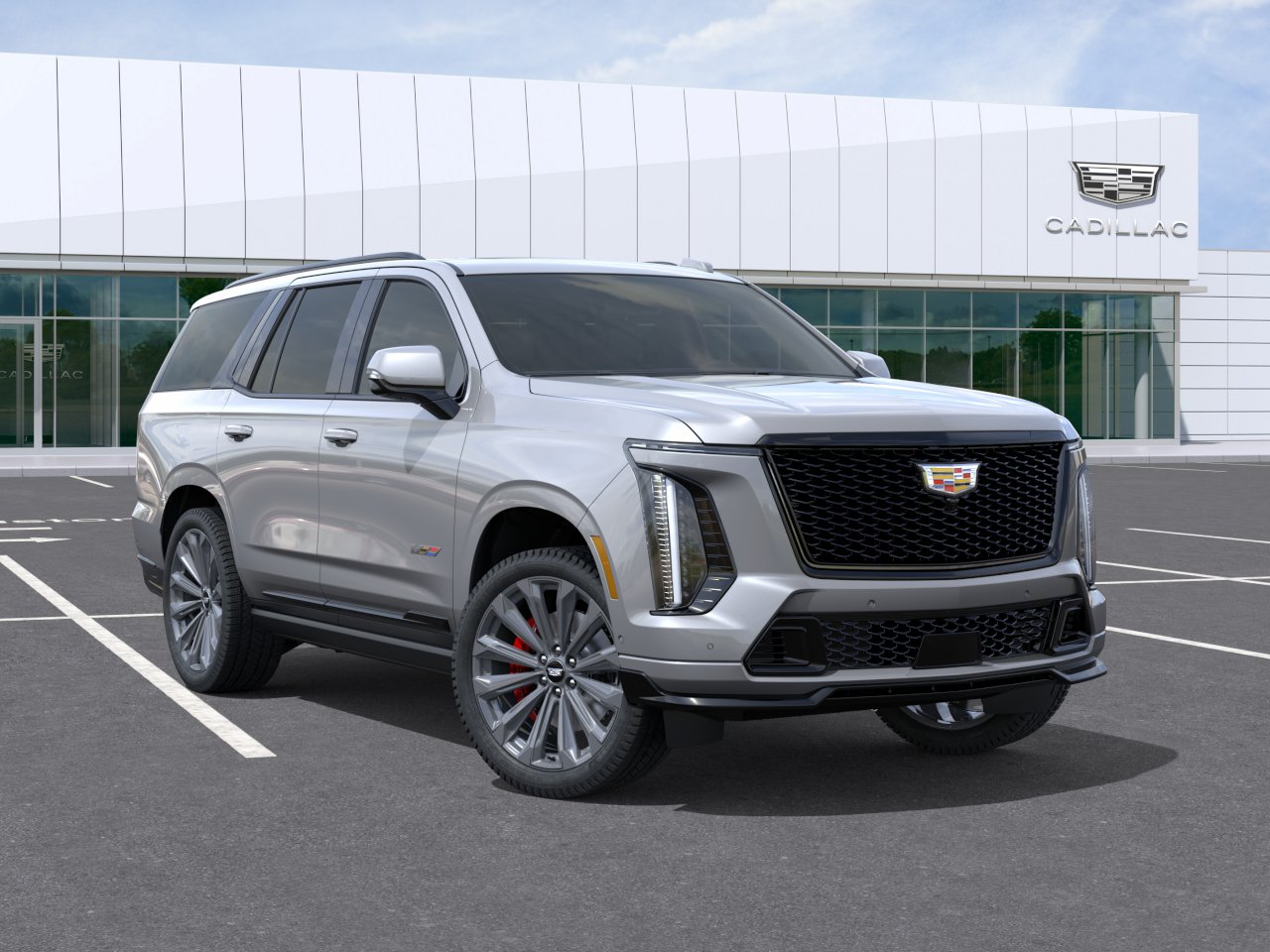 New 2027 Argent Silver Metallic Cadillac V-Series image 7