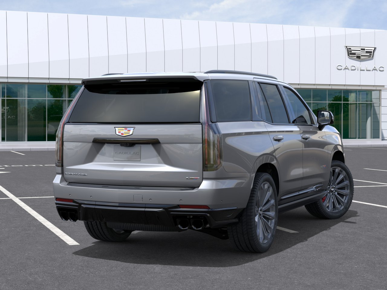 New 2027 Argent Silver Metallic Cadillac V-Series image 4