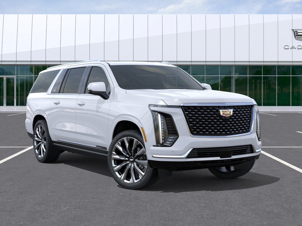 New 2026 Vibrant White Tricoat Cadillac Luxury image 31