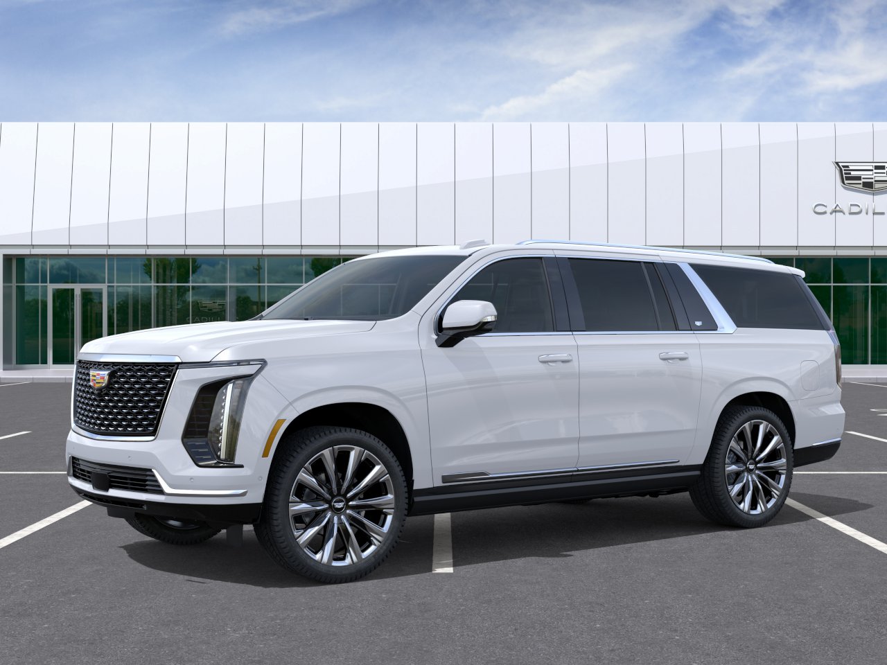 New 2026 Vibrant White Tricoat Cadillac Luxury image 26