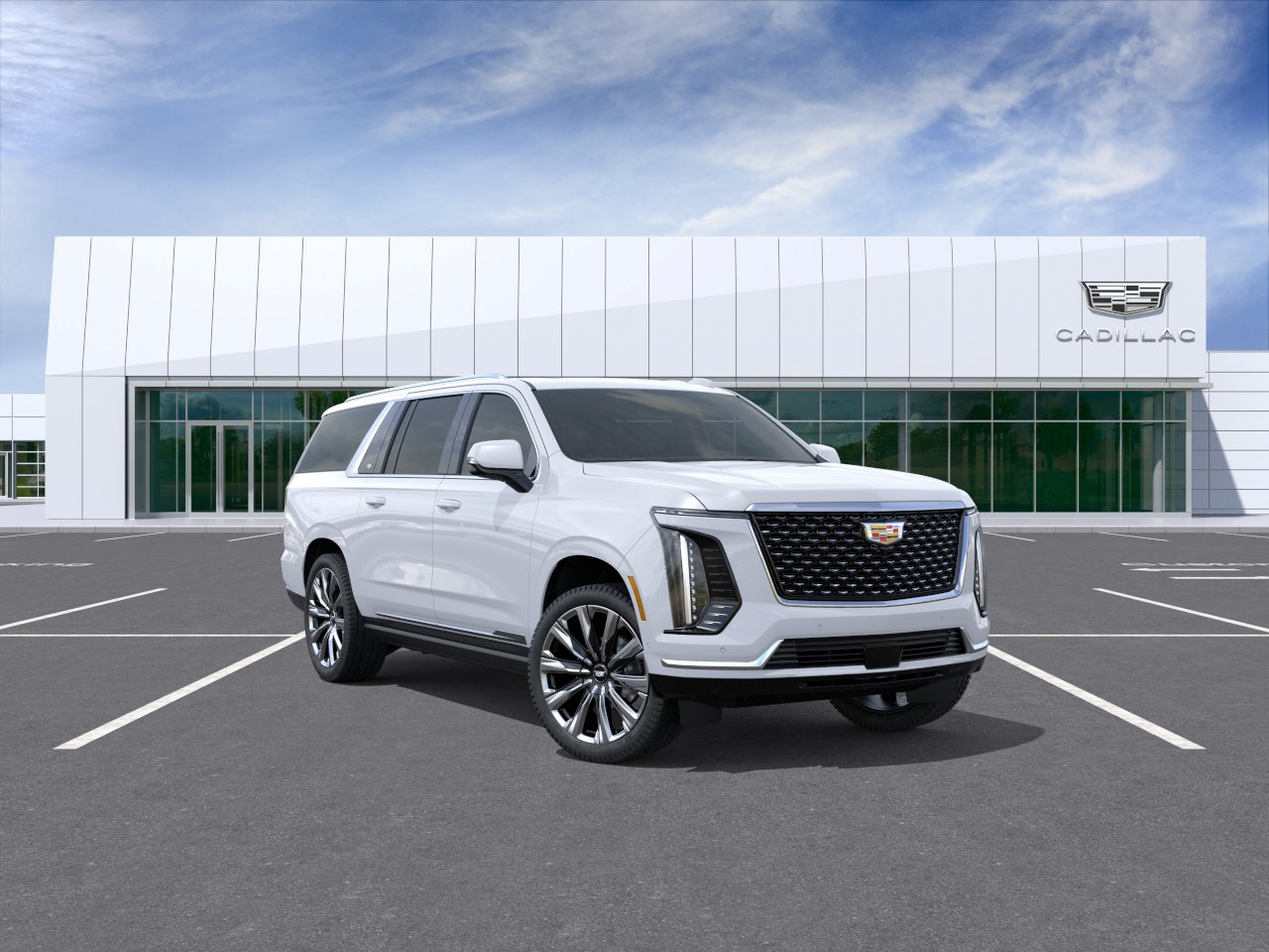 New 2026 Vibrant White Tricoat Cadillac Luxury image 25