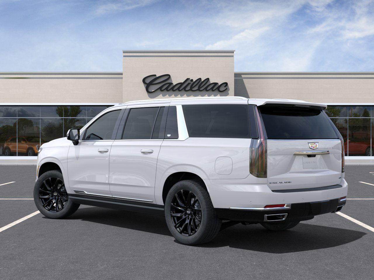 New 2025 Crystal White Tricoat Cadillac Premium Luxury image 3