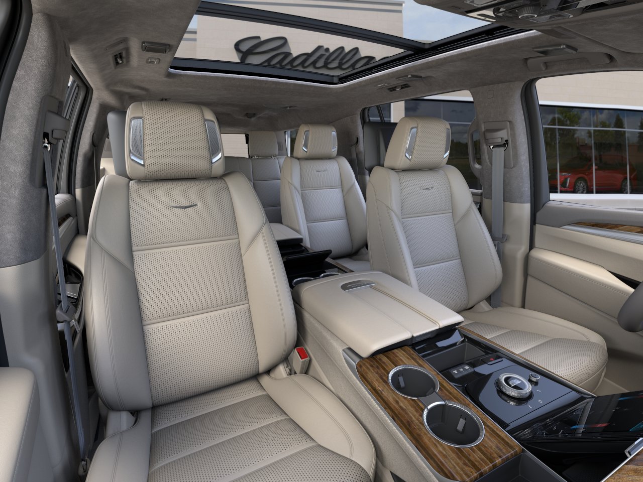 New 2026 Vibrant White Tricoat Cadillac Platinum Luxury image 17