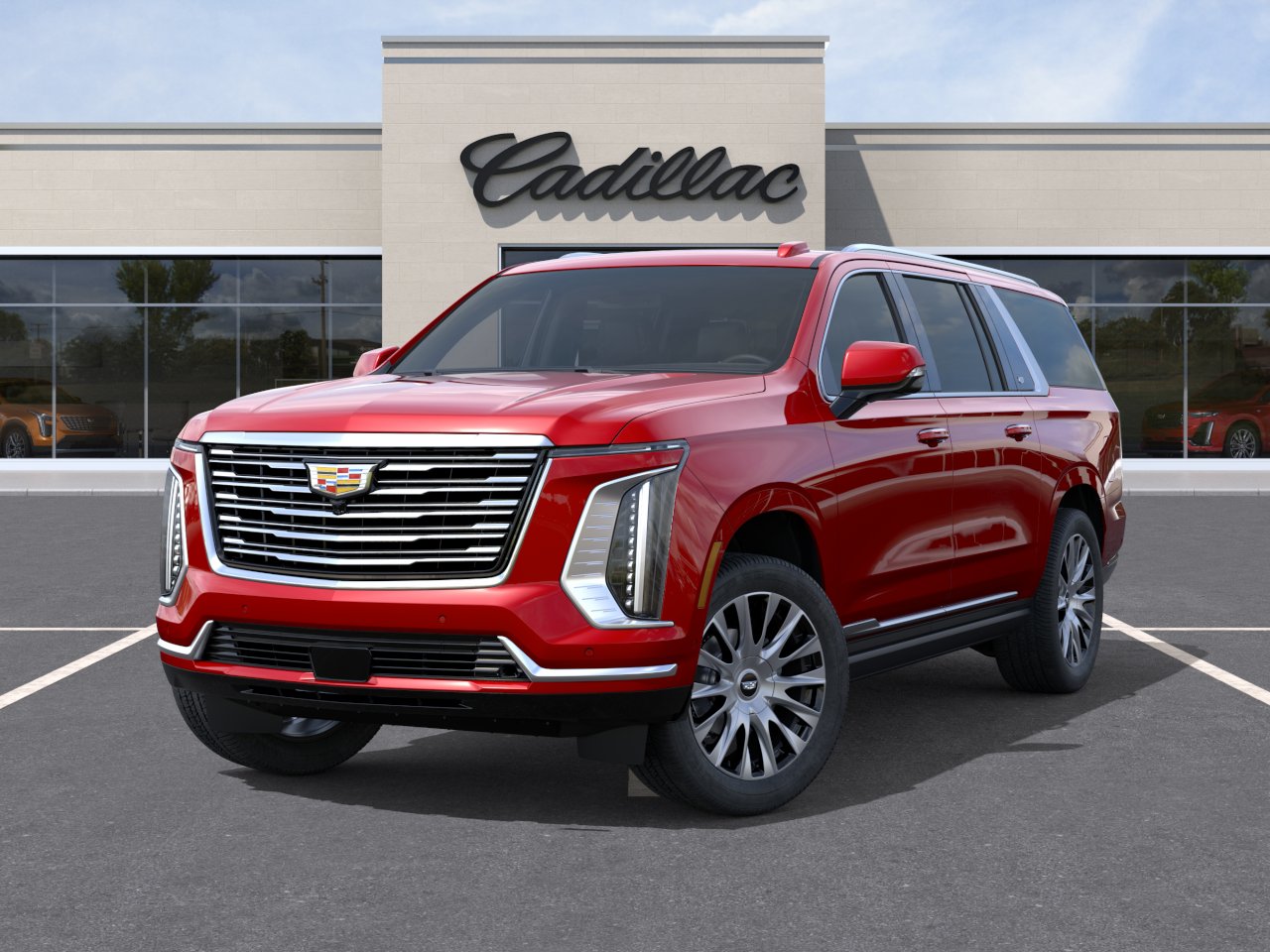 New 2026 Radiant Red Tintcoat Cadillac Platinum Luxury image 6