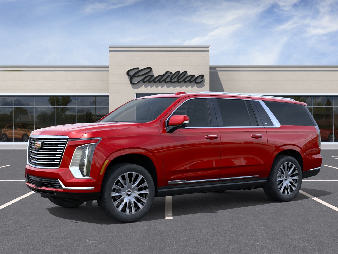 New 2026 Radiant Red Tintcoat Cadillac Platinum Luxury image 2