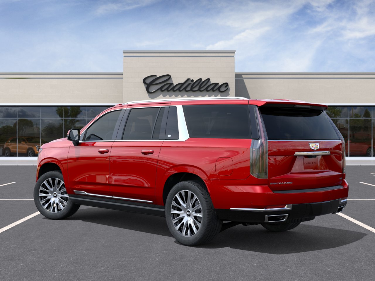 New 2026 Radiant Red Tintcoat Cadillac Platinum Luxury image 3