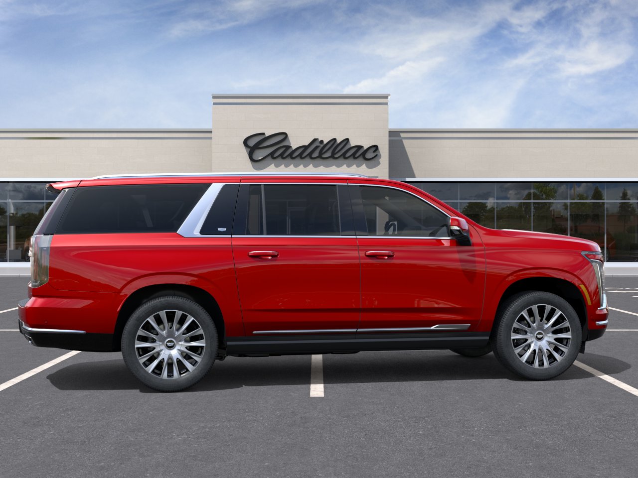 New 2026 Radiant Red Tintcoat Cadillac Platinum Luxury image 5
