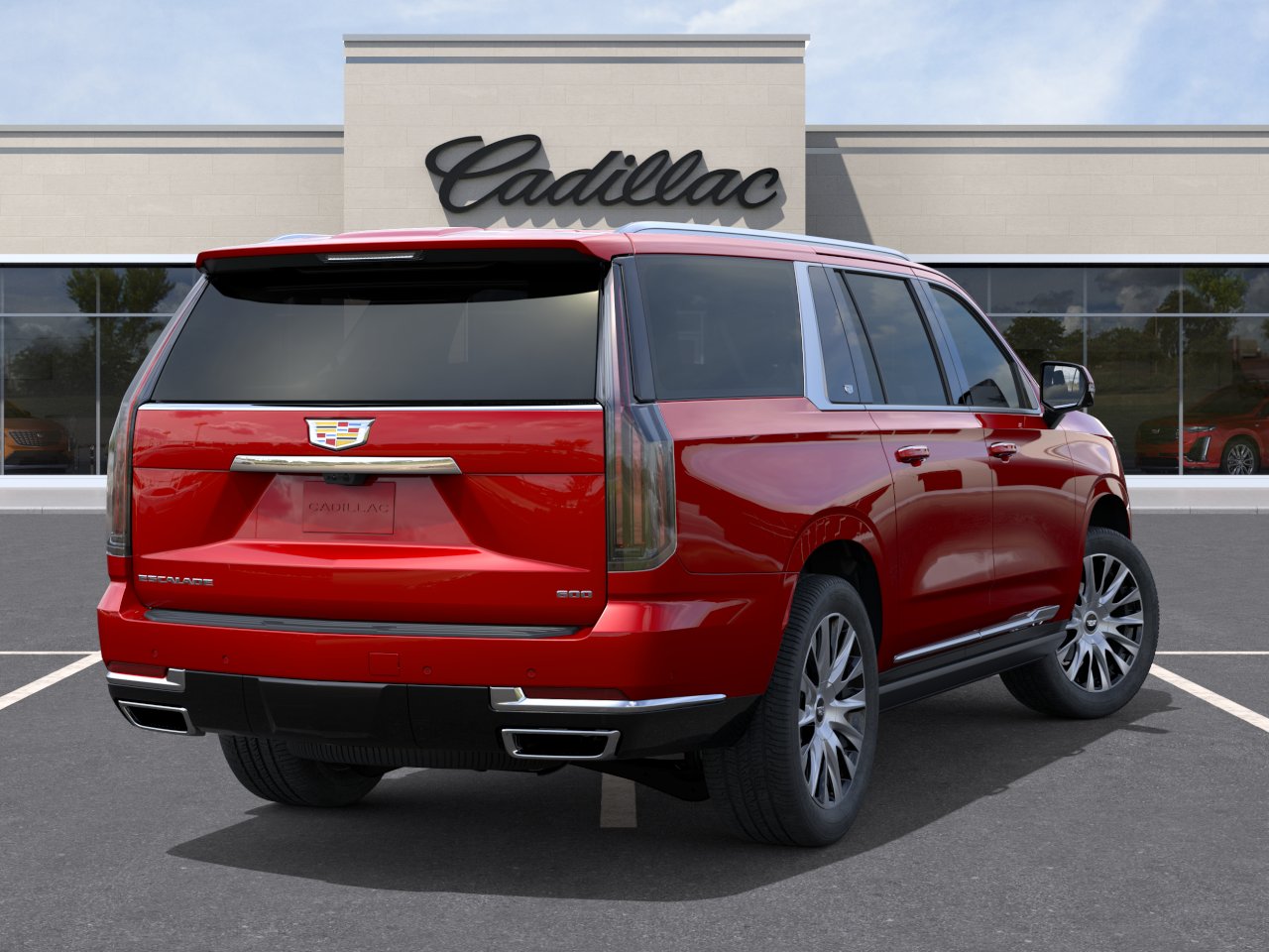 New 2026 Radiant Red Tintcoat Cadillac Platinum Luxury image 4