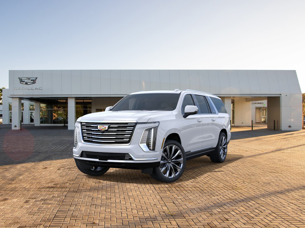 New 2026 Vibrant White Tricoat Cadillac Platinum Luxury image 32