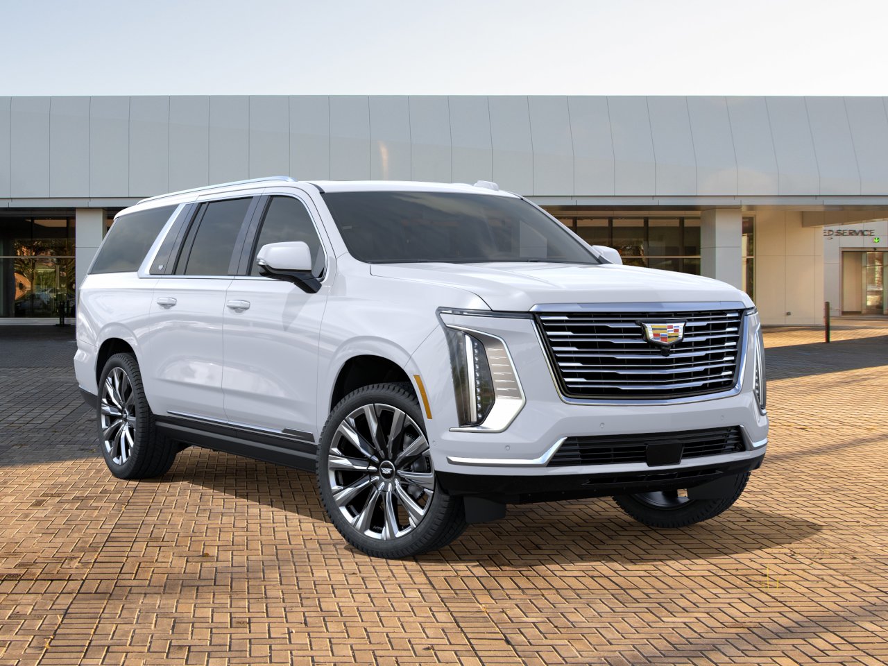 New 2026 Vibrant White Tricoat Cadillac Platinum Luxury image 31