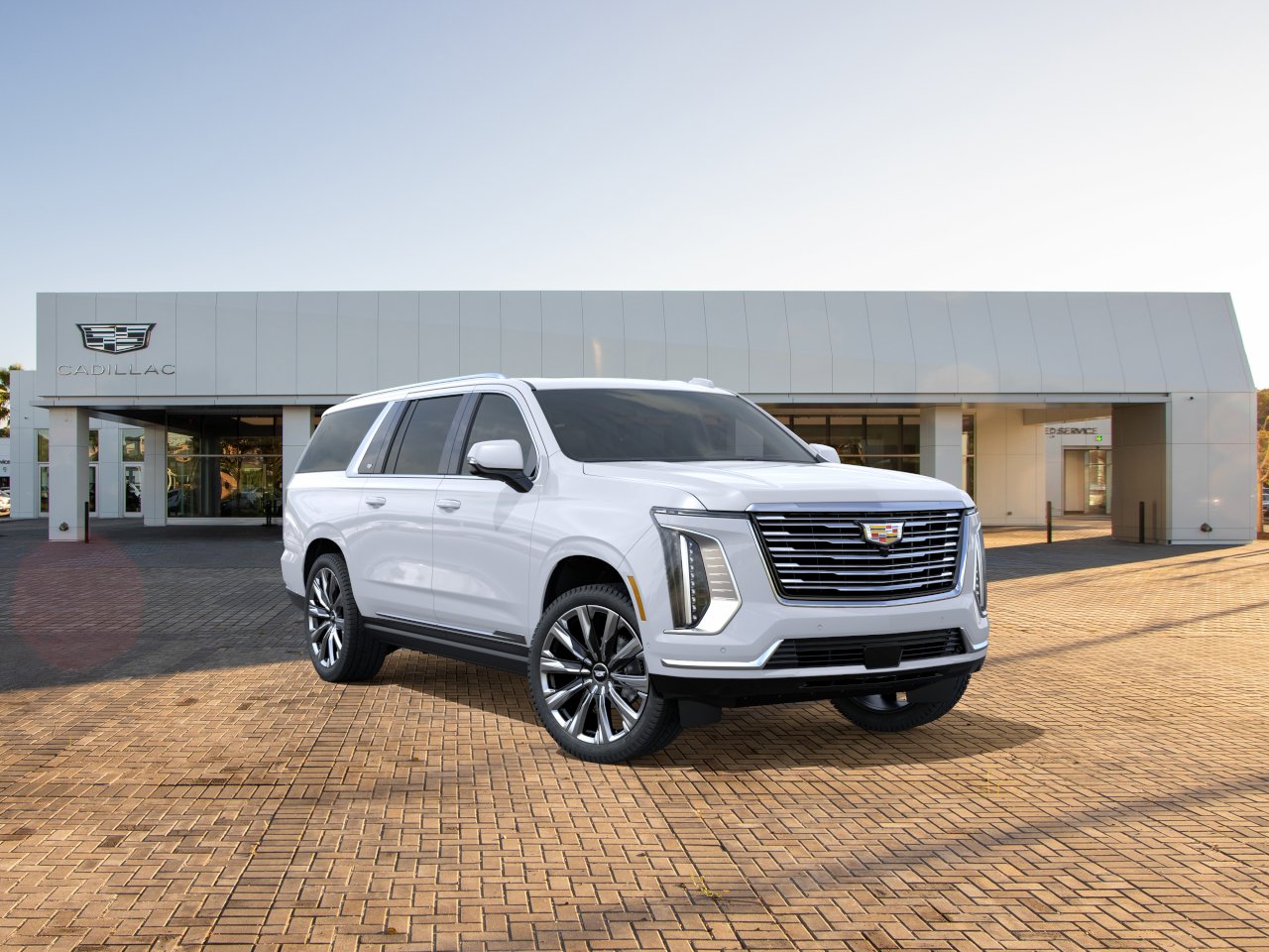 New 2026 Vibrant White Tricoat Cadillac Platinum Luxury image 25