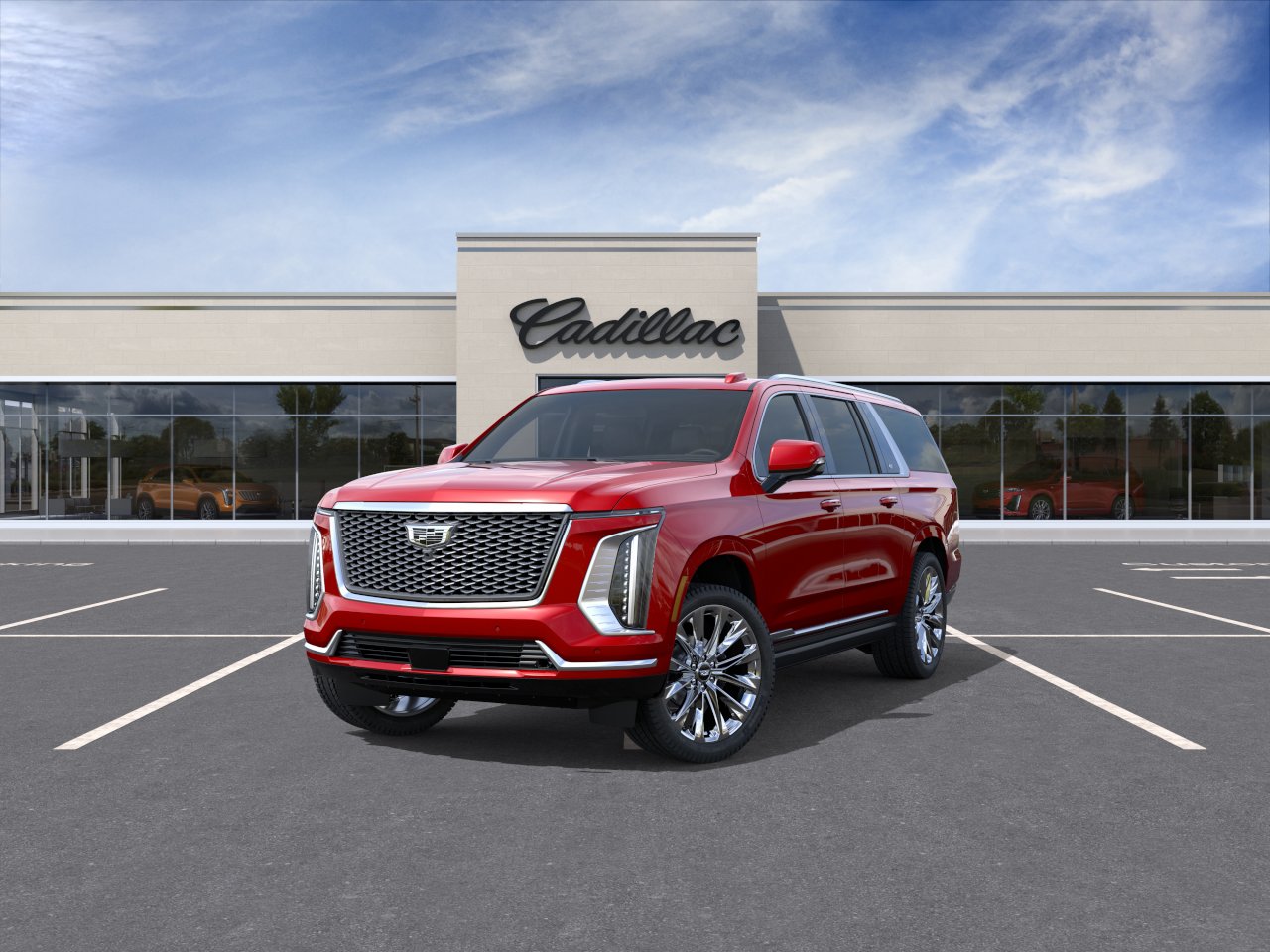 New 2026 Radiant Red Tintcoat Cadillac Platinum Luxury image 32